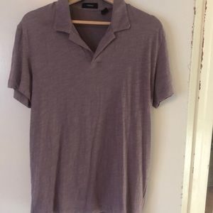 Men’s lilac Theory casual polo